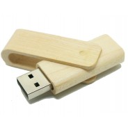 USB stick bamboe uitklap model (16GB)