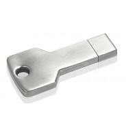 USB-stick Sleutel zilver metaal 8GB