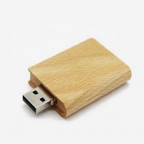 USB-stick boek hout 16GB