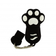 USB-stick Kattenpootje Zwart / wit 8GB