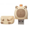 USB-stick Capibara - 8 GB Flash Drive - Beige