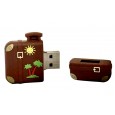 USB stick reis travel koffer zon palmboom retro vintage 16GB