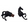 USB-stick zwart paard (16GB)