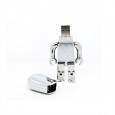 USB-stick Robot zilver 8GB
