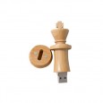 USB-stick houten schaakstuk koning (16GB)