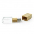 USB-stick glas en hout (8GB)