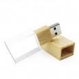 USB-stick glas en hout (8GB)