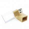 USB-stick glas en hout (16GB)